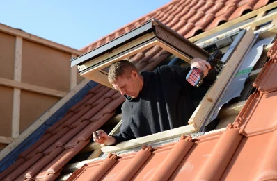 Pose de fenêtres de toit Velux à Bailleulmont